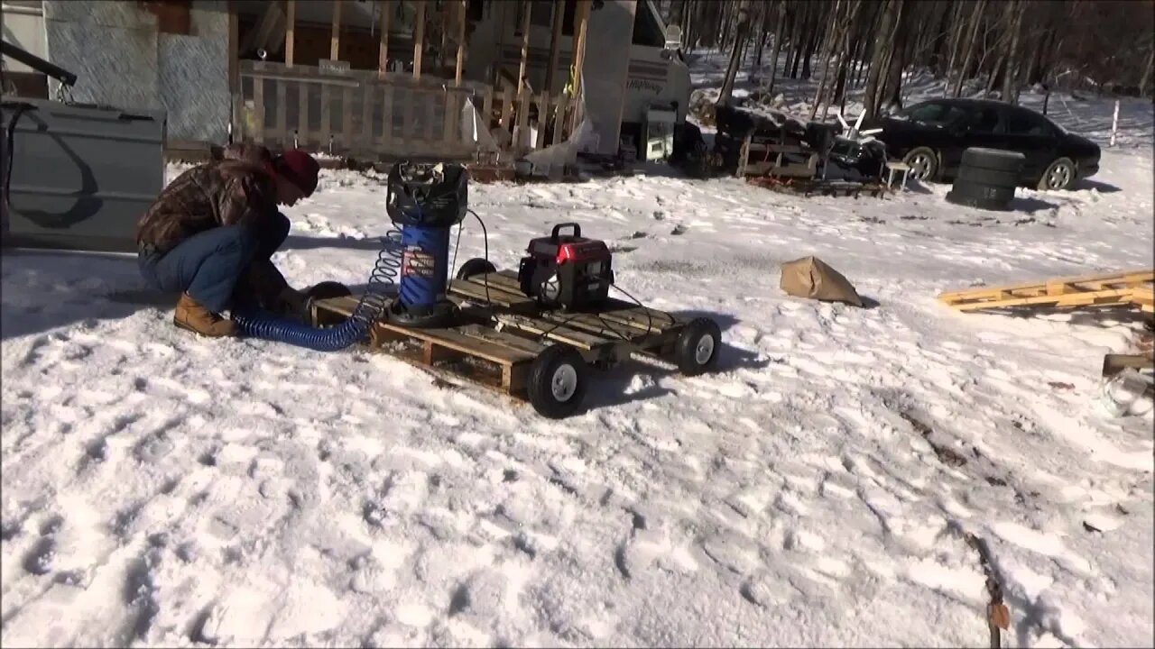 Building A Wagon To Move My Solar Forklift Battery Bank Failed