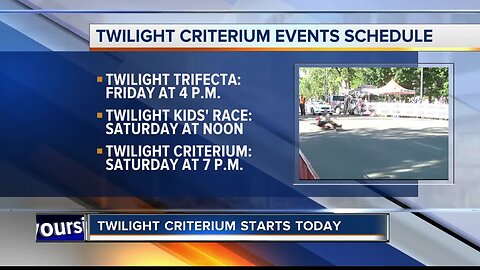 33rd annual Twilight Criterium starts Friday