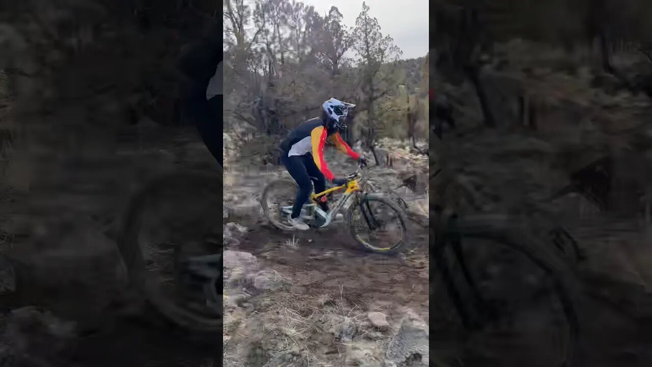 Rocky Mountain Altitude PowerPlay loves getting rough n rowdy! #mtb #ytshorts