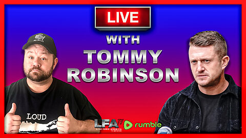 INTERVIEW WITH TOMMY ROBINSON | LOUD MAJORITY 8.20.24 1pm EST