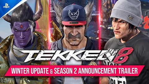 Tekken 8 - Winter Update & Season 2 Announcement Trailer | PS5 Games