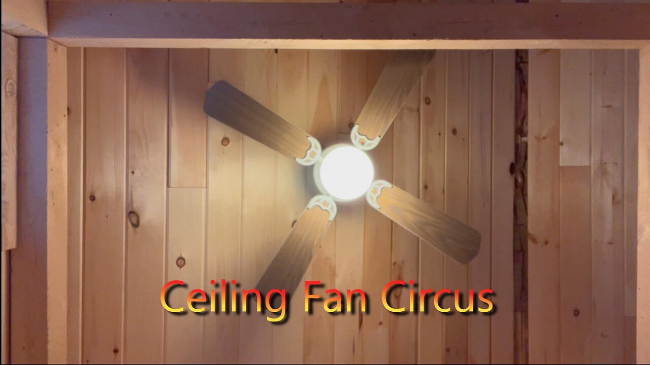 Ceiling Fans...Well...They're Finally Up