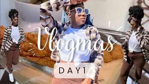 Vlogmas Day 1 | Shopping Haul, New Intro
