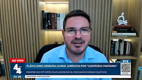 Flávio Dino censura livros jurídicos por "conteúdo misógino"