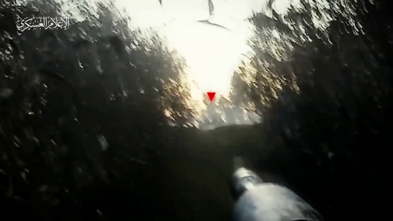 New footage of clashes in the Gaza Strip, filmed by members of Islamic Jihad.