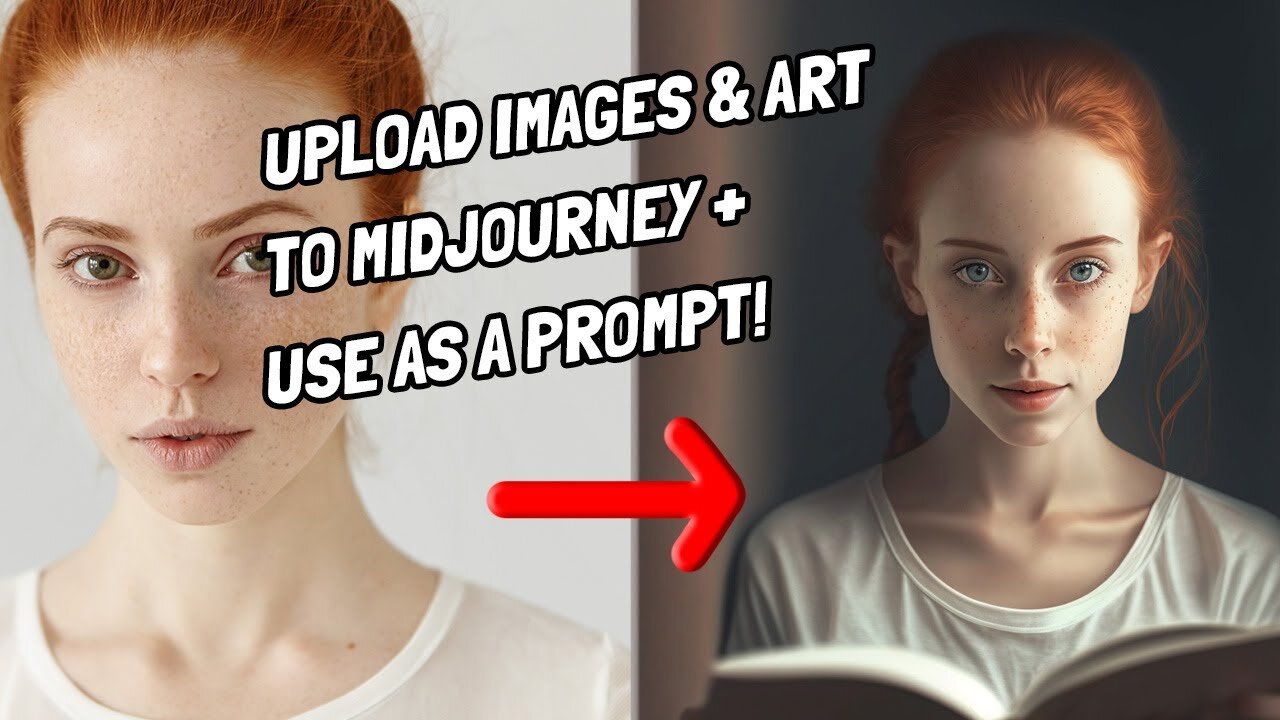 Midjourney V4 - How To Upload An Image Or Art