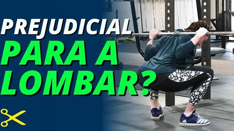 Devemos AGACHAR com tronco mais vertical para PROTEGER a LOMBAR?