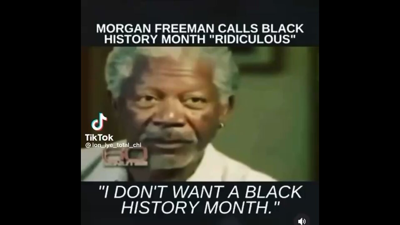 Morgan Freeman on “RACISM” 👊