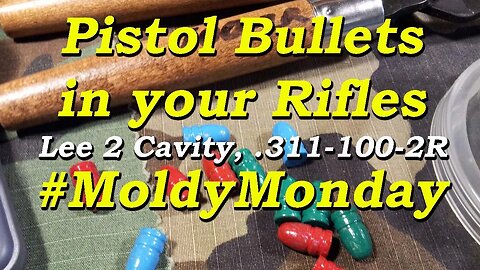 LEE .311-100-2R Pistol Bullet Mold for Rifles! #MoldyMonday