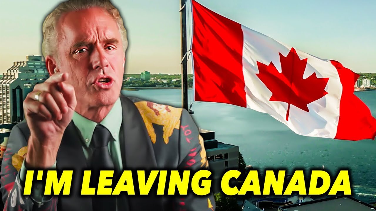 Jordan Peterson: "I Can't Live In Canada Anymore... And It Makes Me Sad!"