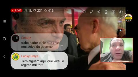 Ao vivo - General Paulo Chagas desafia PT e Lula