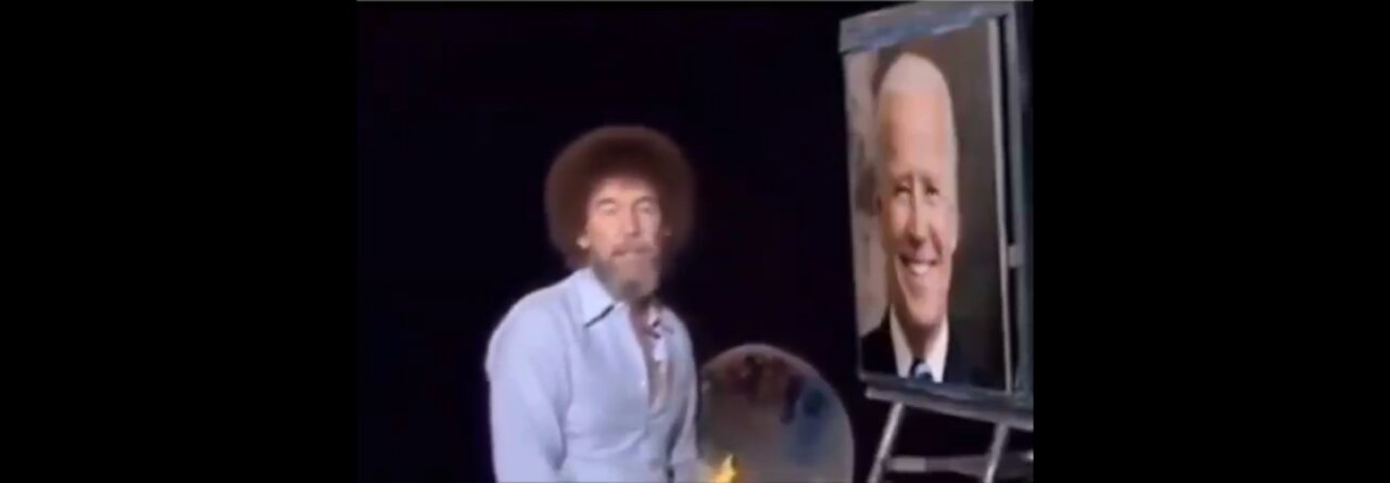 Bob Ross - How To Correct President Painting Accident