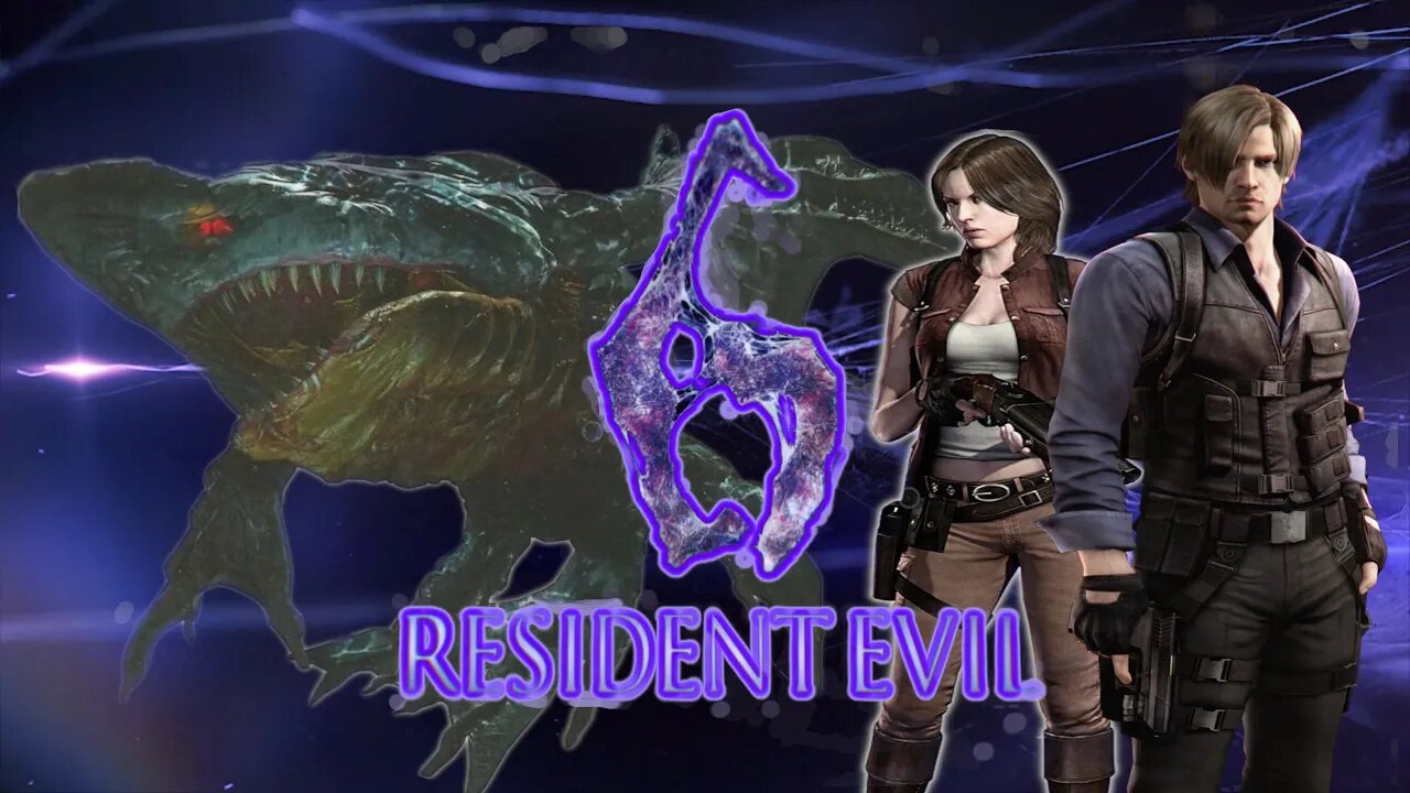 WHY IS THERE A SHARK UNDERGROUND | RESIDENT EVIL 6 LEON #5