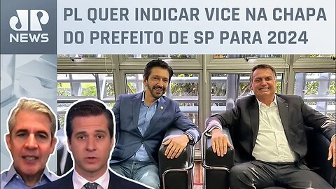 Bolsonaro tem encontro marcado com Ricardo Nunes nesta quarta (26); d'Avila e Beraldo analisam