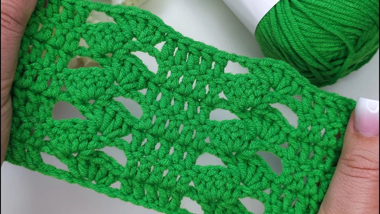 How to crochet diagonal shell stitch perfect for tops