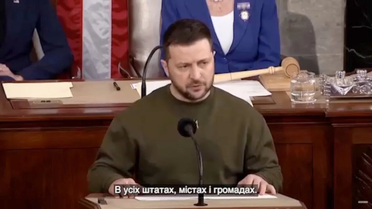 Vladimir Zelensky's speech to the US Congress!