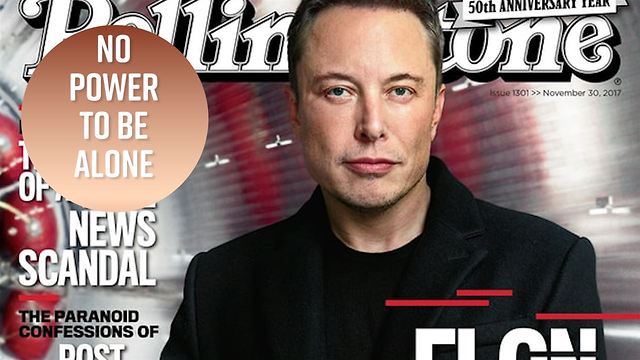 Elon Musk has a fear of being alone