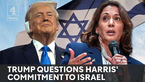 Trump says Harris 'stabbed Israel' at its 'great hour of need'|News Empire ✅