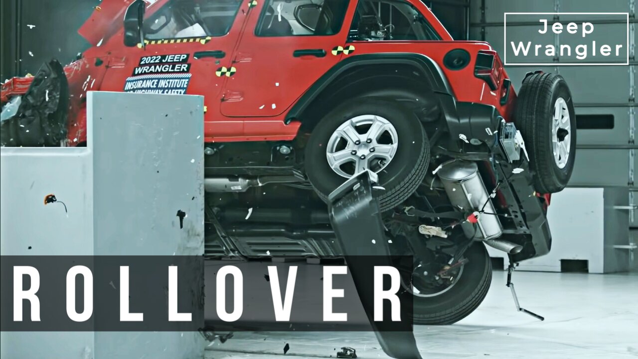 Jeep Wrangler Crash Test | Rollover