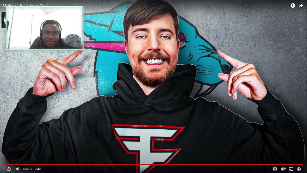 DANNITUBE REACT to 'MrBeast Joins FaZe Clan' (Faze beast)