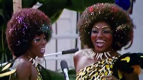 Record City (1977) Movie Scene - Gorilla Man Song Hollywood Street Float