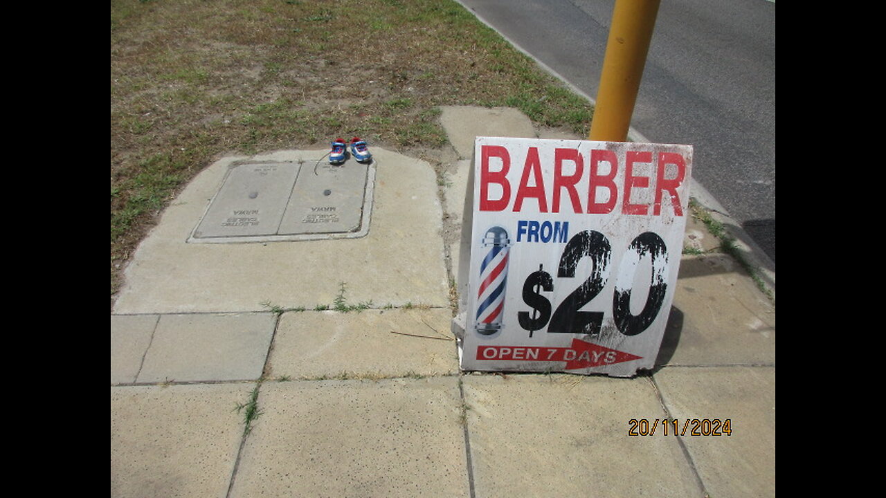 Operation Crazy Cooker takes a curly, swirly, symbolic detour between barbershop poles