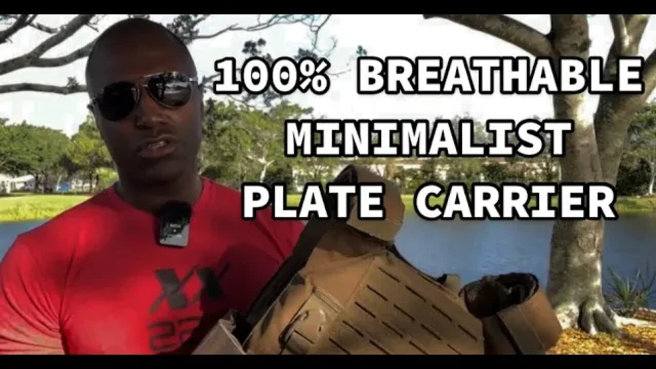 The Most Comfortable Plate Carrier On Earth - QRF Breathable Minimalist Plate Carrier