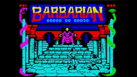 ZX Spectrum Games - Barbarian