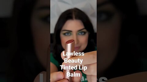 New Lawless Beauty Tinted Lip Balm in the shade Lover #lawless #lipbalm #shorts #lips