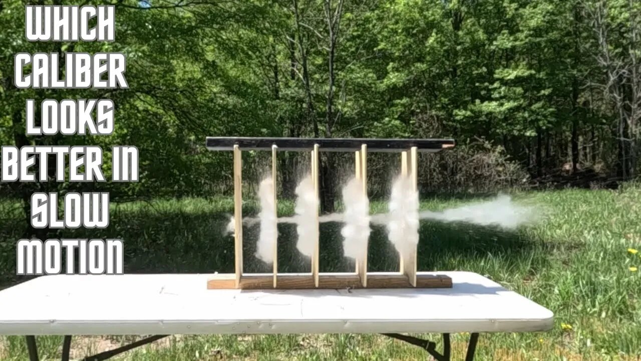 Does this firearm look the best in slow motion?