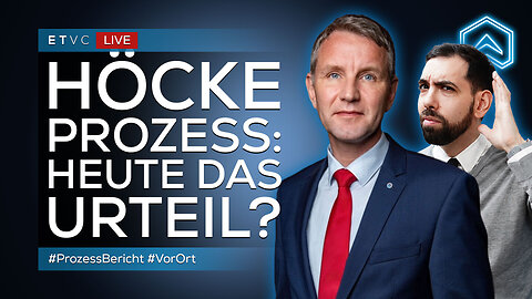 🟥 LIVE | HÖCKE-Prozess: HEUTE das URTEIL? | Wir sind #VorOrt