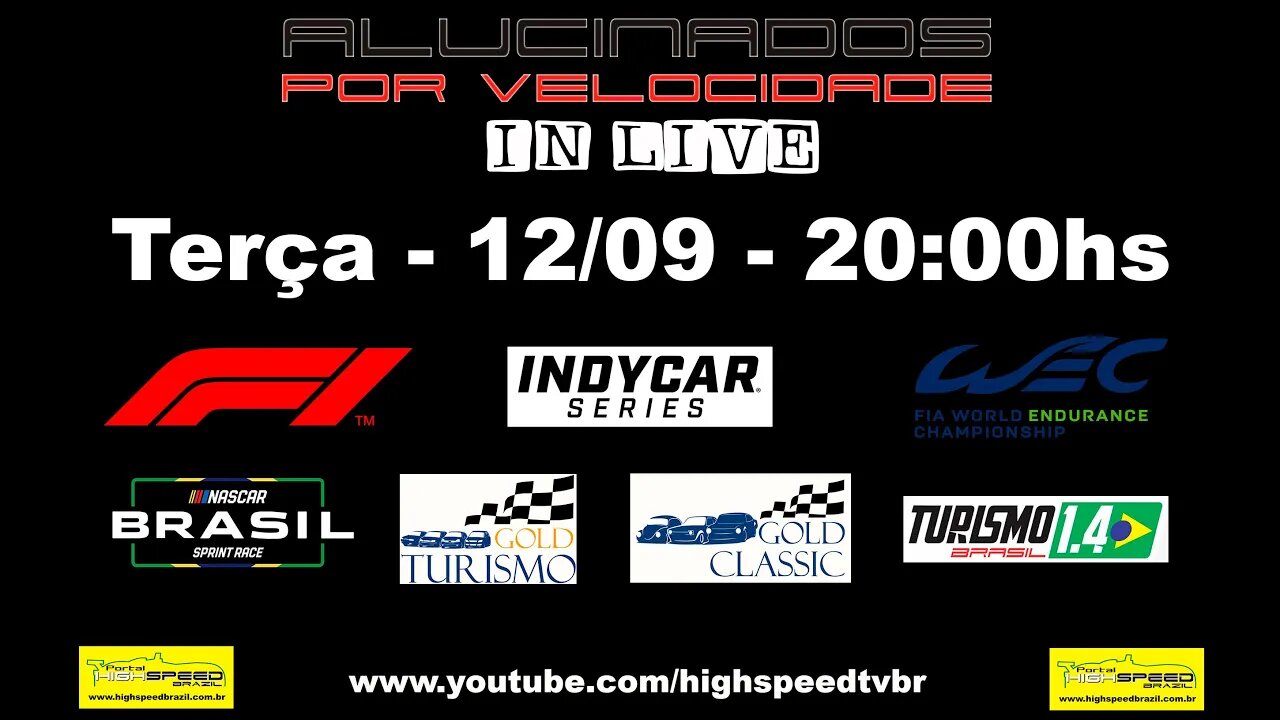 🏎️ ALUCINADOS POR VELOCIDADE IN LIVE
