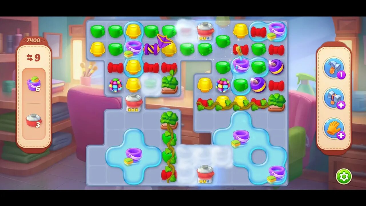 Playrix Homescapes Gameplay Walkthrough Level 7408