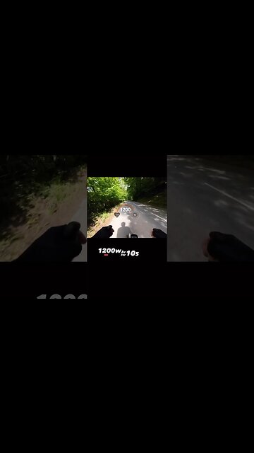 1200w av for 10secs ON THE HOODS!? 👀 🚴