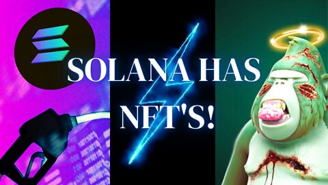 Solana's Low Gas Price And Fast Transaction Speed Allow NFTs To Be Available To Everyone!