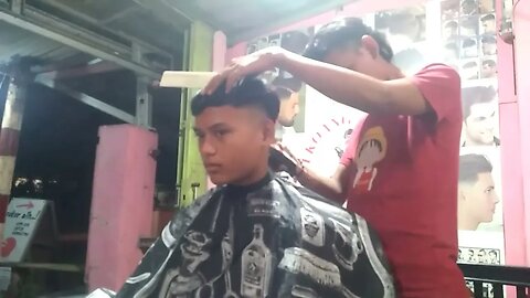 ASMR real haircut pangkas rambut indonesia durasi 16 menit