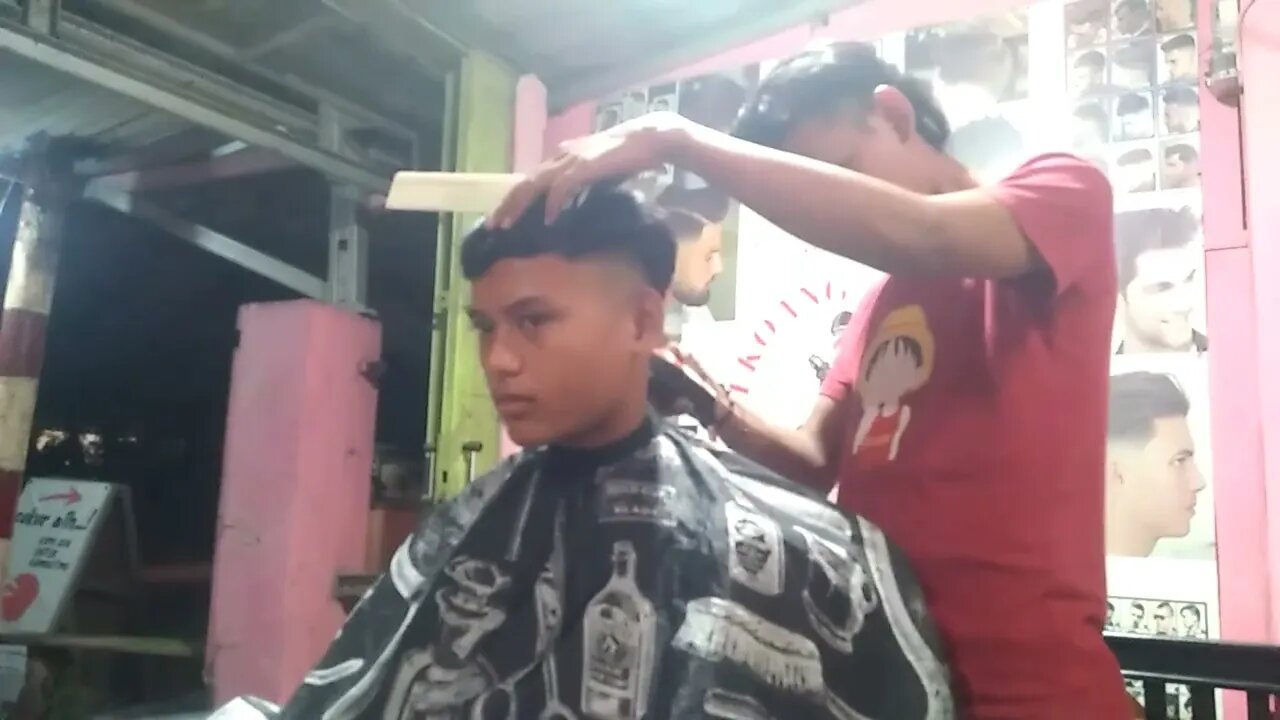 ASMR real haircut pangkas rambut indonesia durasi 16 menit