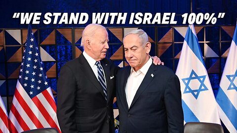 PRESIDENT BIDEN AFFIRMS UNWAVERING SUPPORT: "WE STAND WITH ISRAEL 100%"