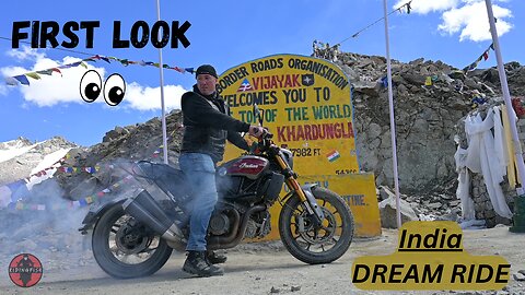 Tease of Motorcycling in India and the highest passes in the world