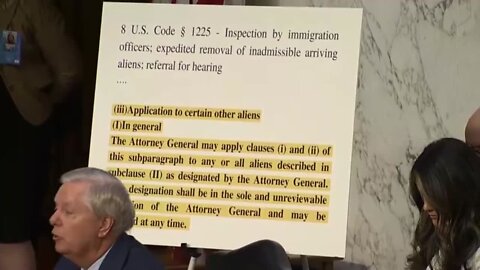 Sen. Lindsey Graham Points Out To Ketanji Brown Jackson