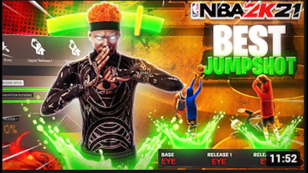 NEW* BEST AUTOMATIC GREENLIGHT JUMPSHOT ON NBA 2K21 CURRENT GEN! HOW TO 100% GREEN VS LOCKDOWNS!
