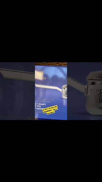 40% off pots and pans at Dalstrong!