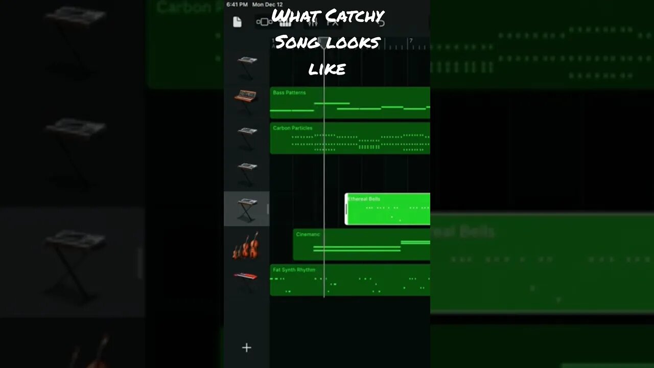 What Catchy Christmas Song Looks Like on Ipad #christmas2022 #christmas #christmasmusic