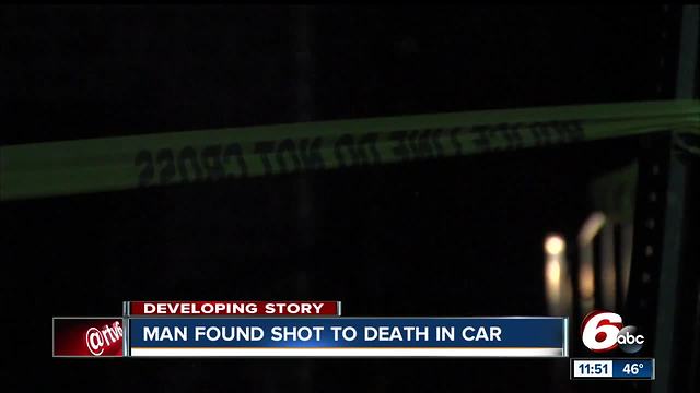 Man found shot dead in vehicle on Indy’s northeast side; death investigation underway