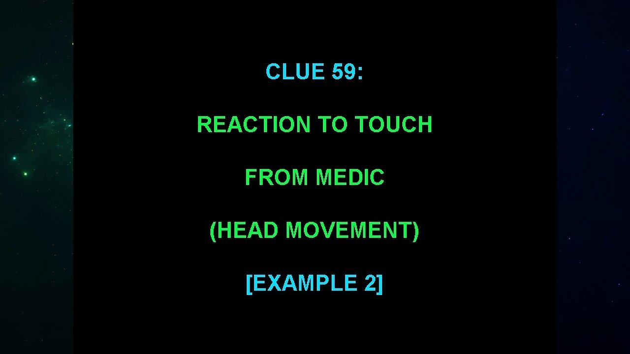Clue 59 (Andrew Burlington's The "Alien Interview" Video Analysis)