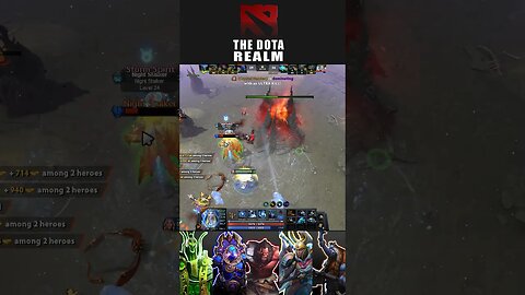 Unbelievable 1vs5 Crystal Maiden Rampage | #dota2 #shorts #crystal maiden