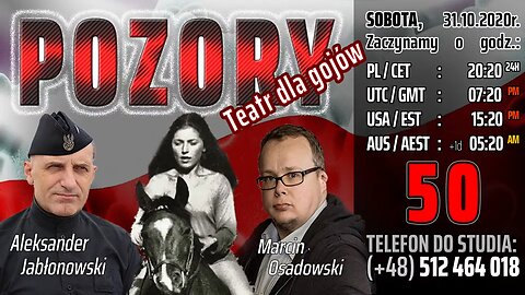 POZORY - Teatr dla gojów - Olszański, Osadowski NPTV (31.10.2020)