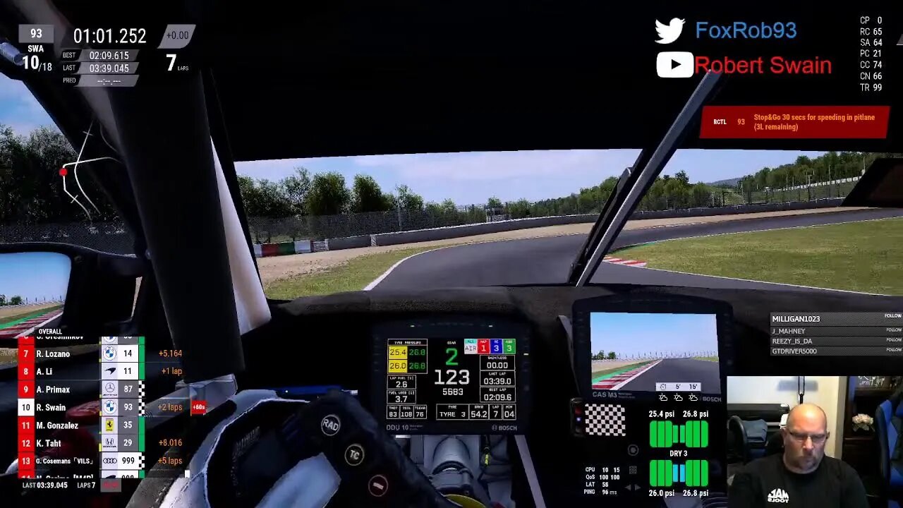 Back to iRacing got to get a TCR race completed.