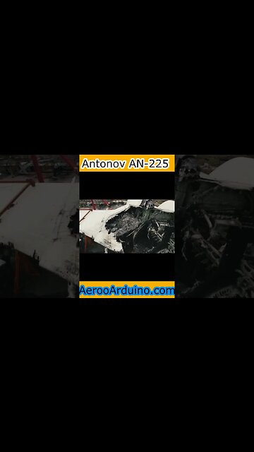 Who Killed World Largest #Aircaft Dream Mriya AN225 #Aviation #Flying #AeroArduino