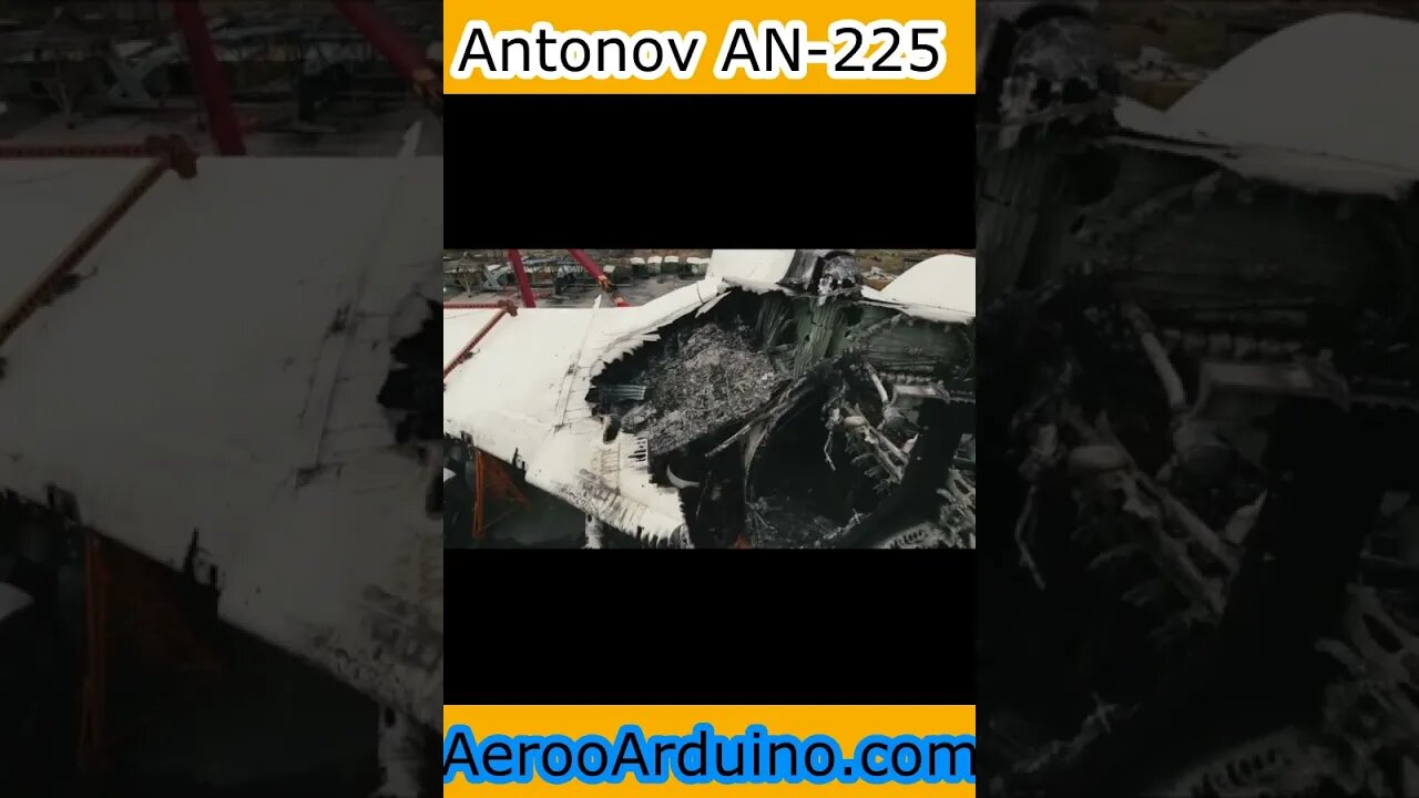 Who Killed World Largest #Aircaft Dream Mriya AN225 #Aviation #Flying #AeroArduino